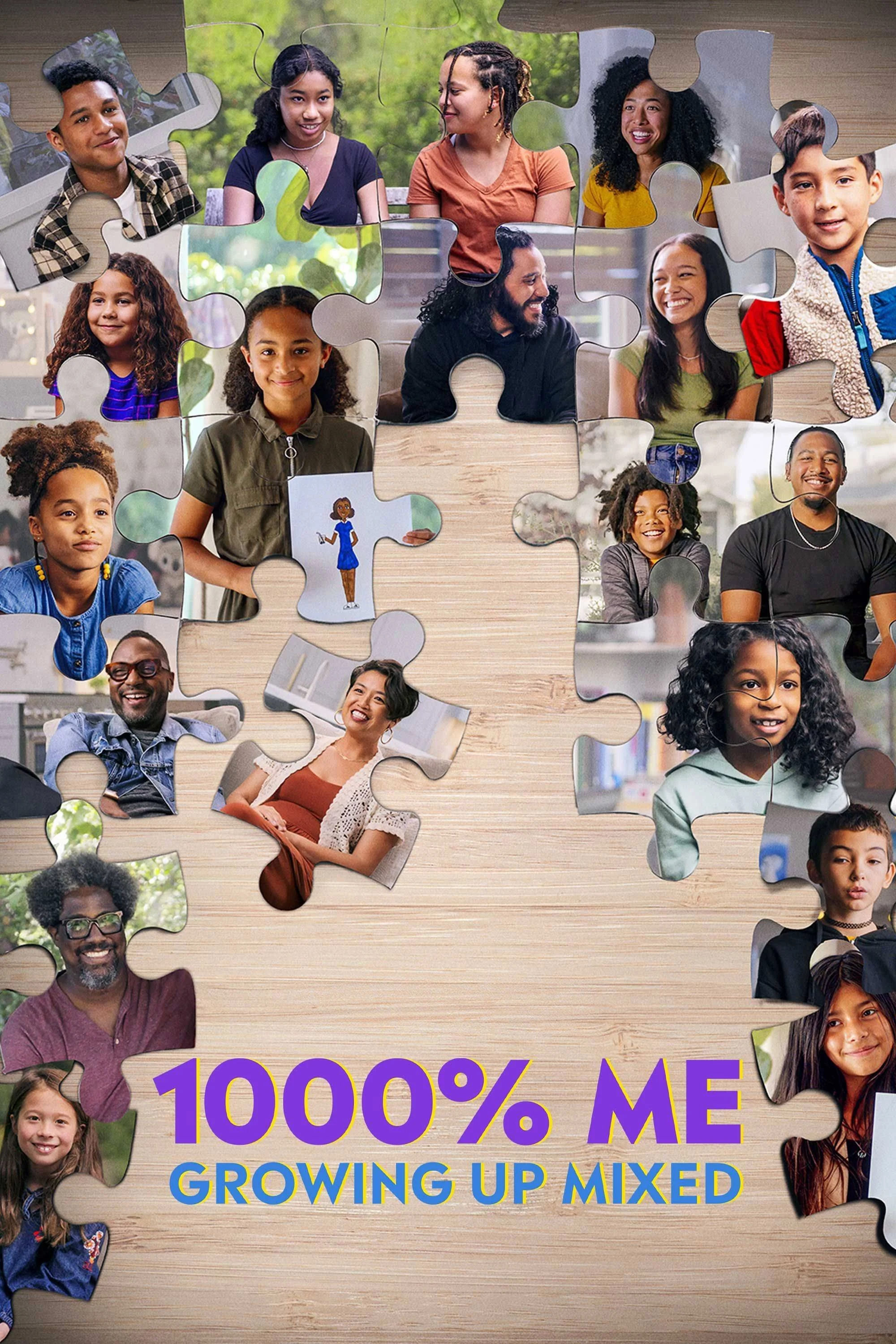 Poster phim 1000% Là Chính Mình Lớn Lên Khi Là Con Lai