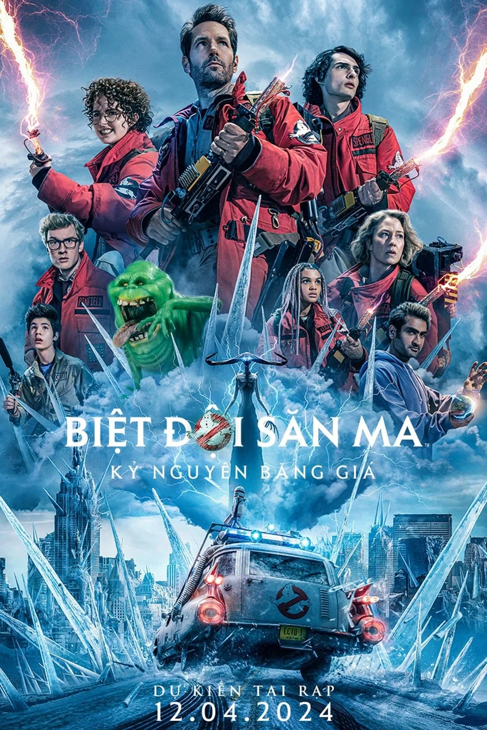 Poster phim Biệt Đội Săn Ma: Kỷ Nguyên Băng Giá
