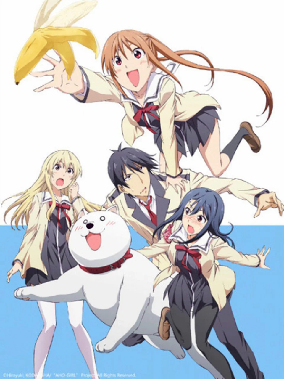 Poster phim Cô Nàng Ngốc – Aho Girl