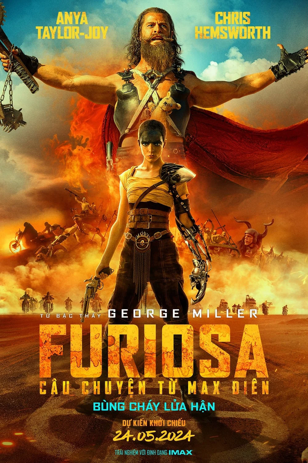 Poster phim Furiosa: Câu Chuyện Từ Max Điên