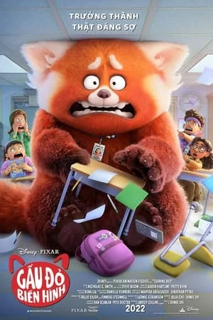 Poster phim Gấu Đỏ Biến Hình