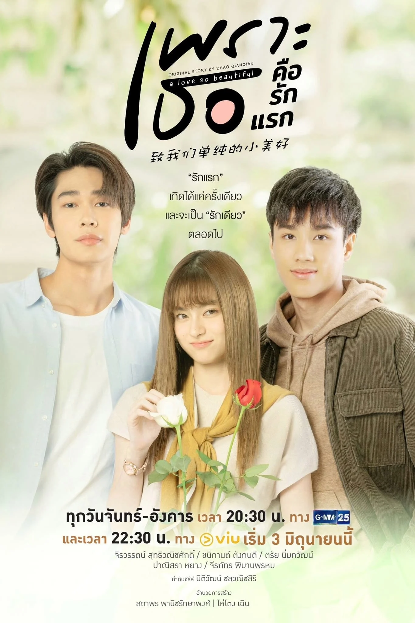 Poster phim Gửi Thời Thanh Xuân Ngây Thơ Tươi Đẹp (Bản Thái)