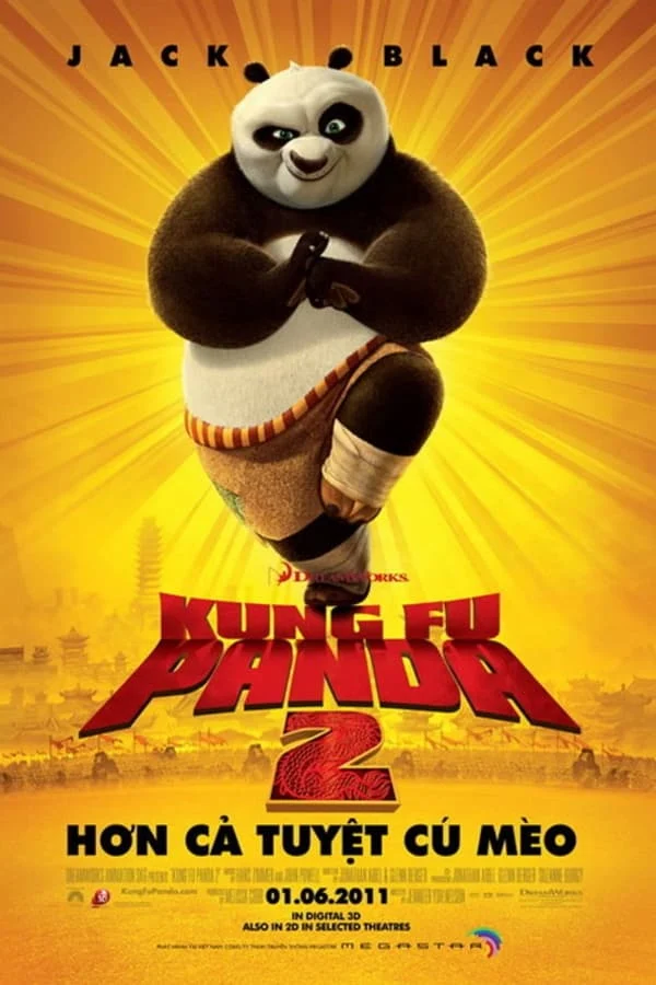 Poster phim Kung Fu Gấu Trúc 2