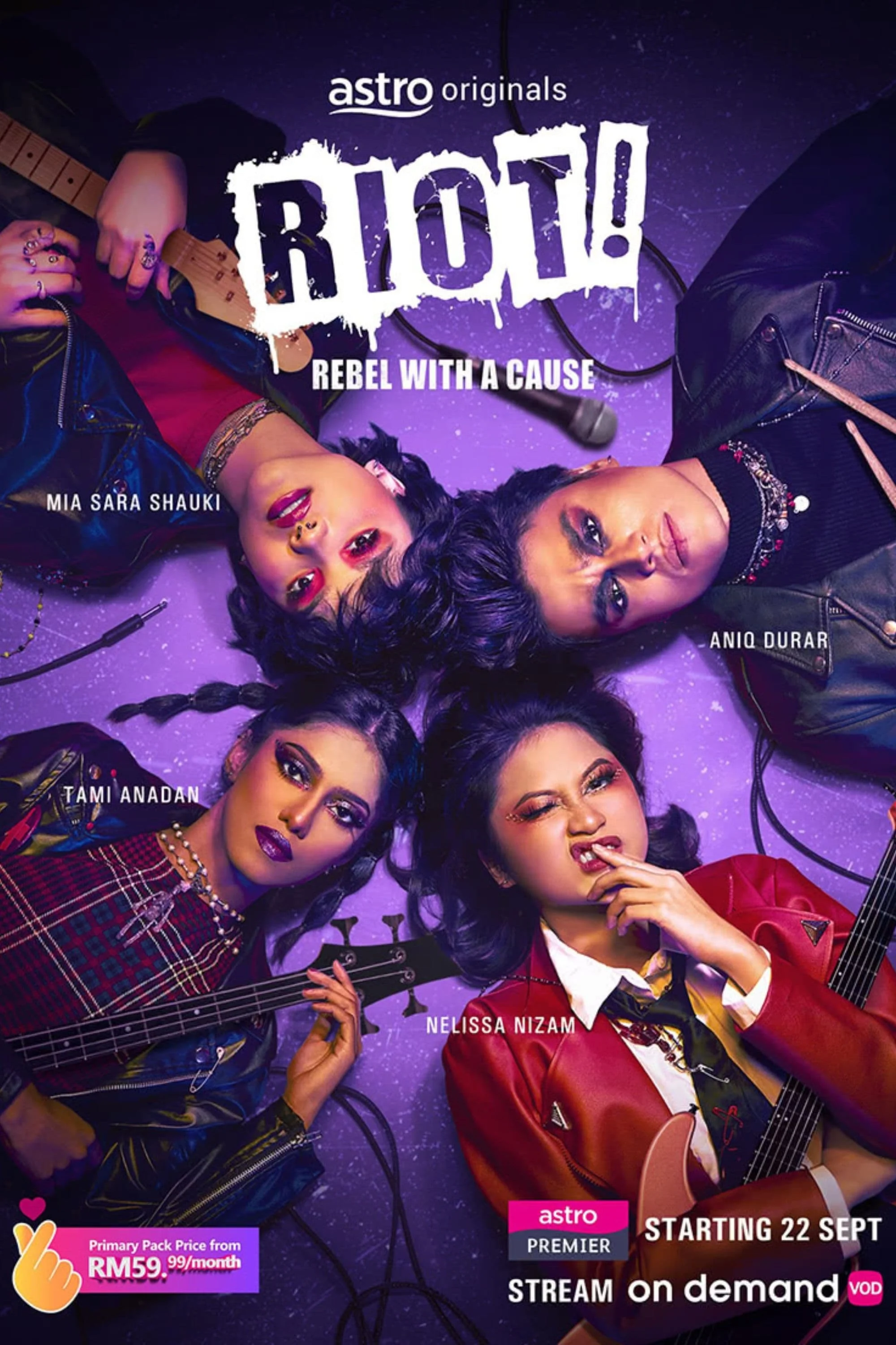 Poster phim Nổi Loạn Mang Nguyên Cớ
