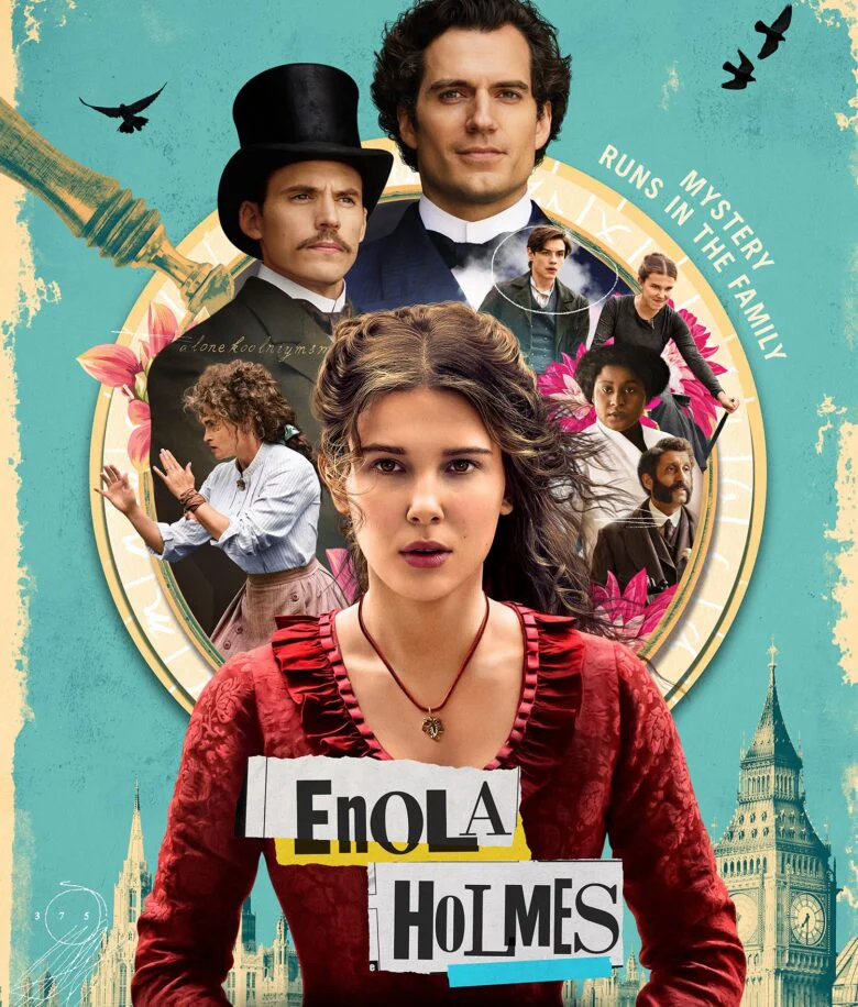 Poster phim Nữ Thần Thám Enola Holmes 2