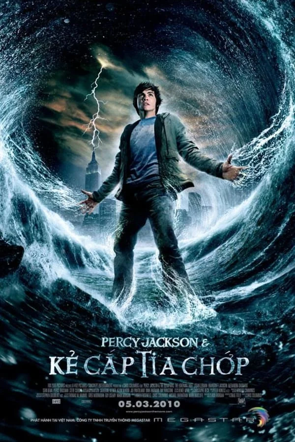 Poster phim Percy Jackson: Kẻ Cắp Tia Chớp