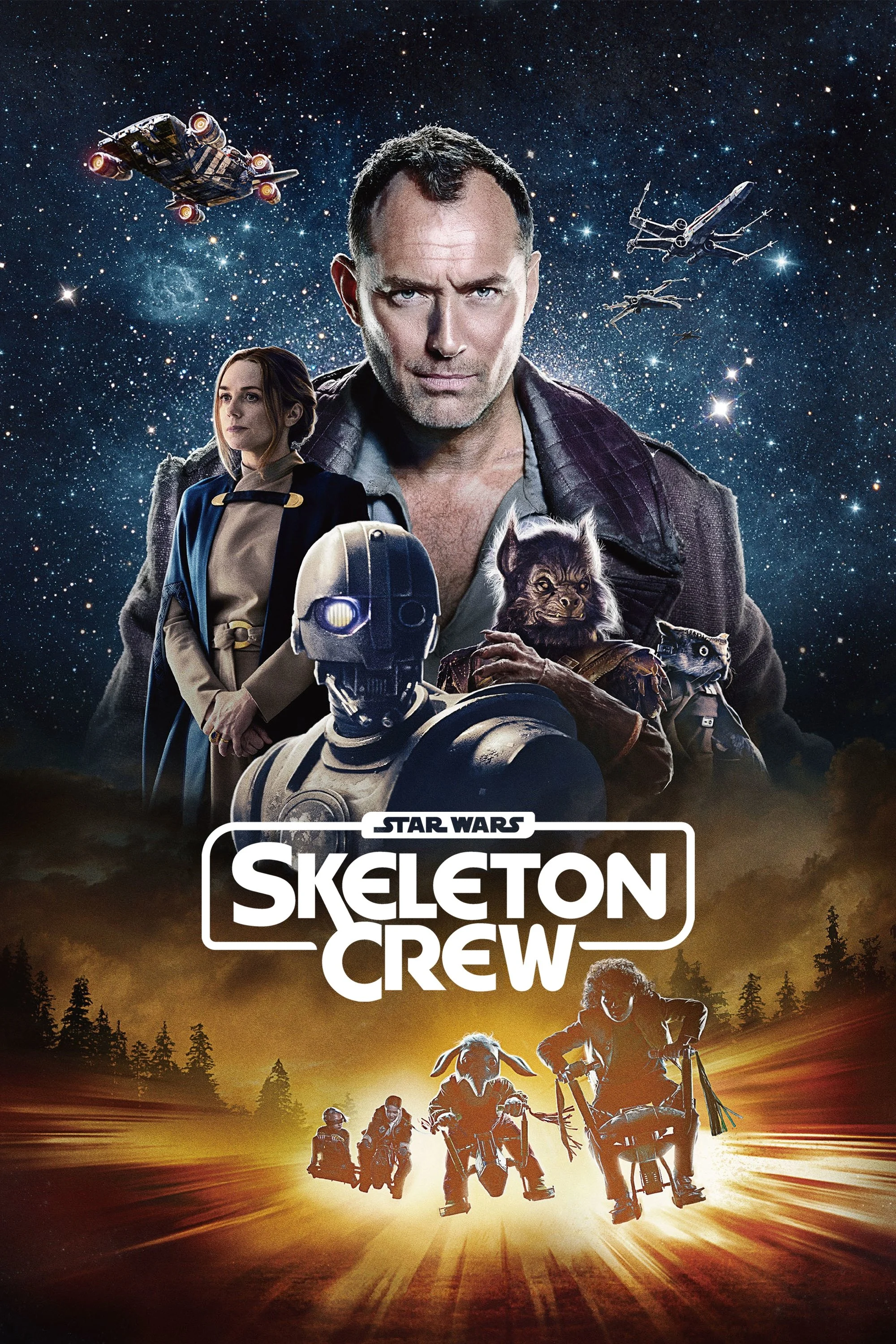 Poster phim Star Wars: Skeleton Crew