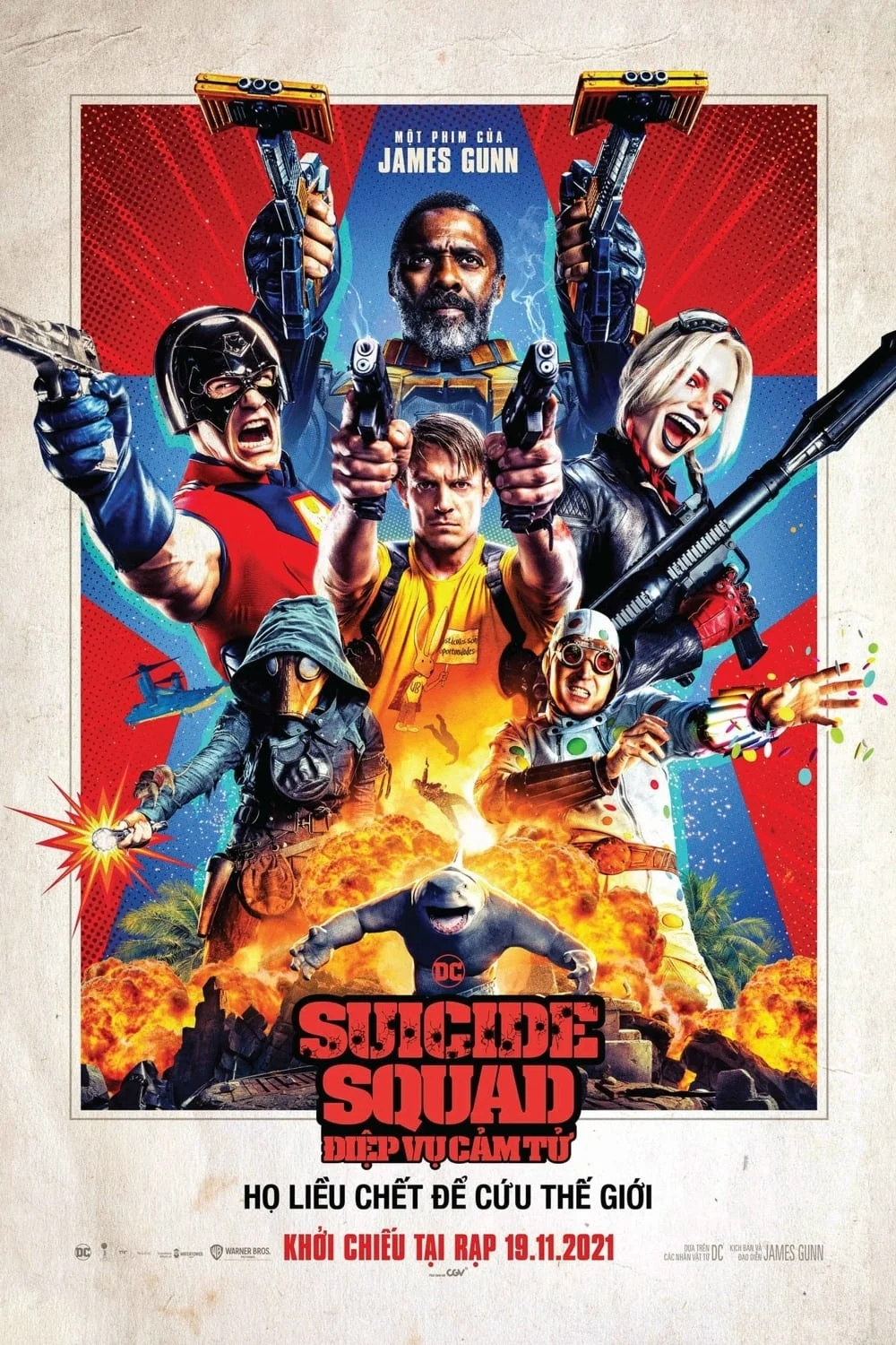 Poster phim Suicide Squad: Điệp Vụ Cảm Tử