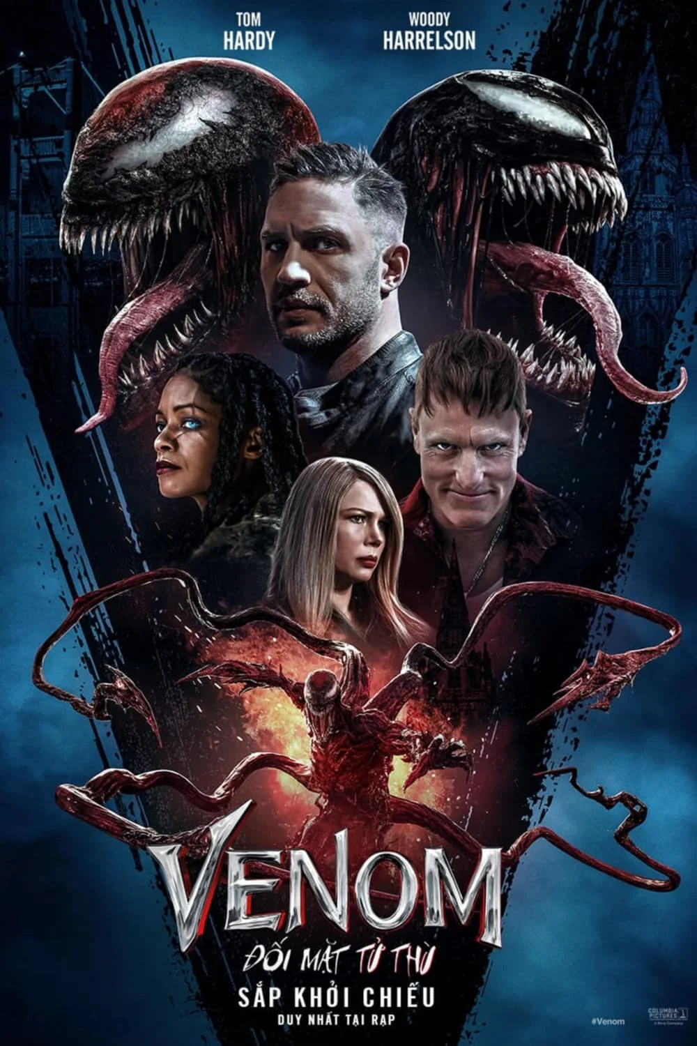 Poster phim Venom: Đối Mặt Tử Thù