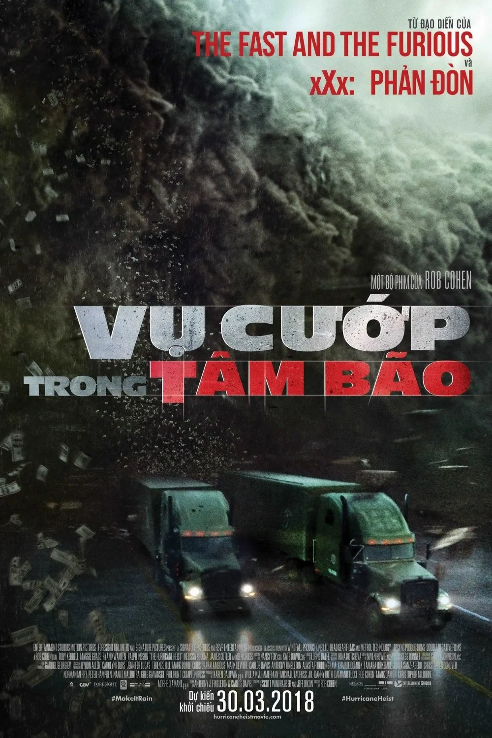 Poster phim Vụ Cướp Trong Tâm Bão
